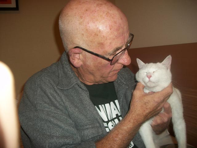 one of our rescued kitties